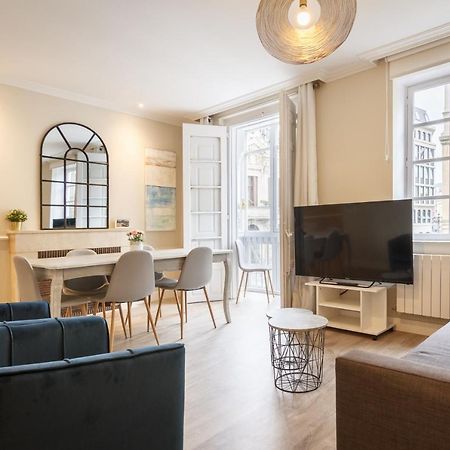 Ferienwohnung Paseo Del Arenal En El Casco Viejo Bilbao Exterior foto